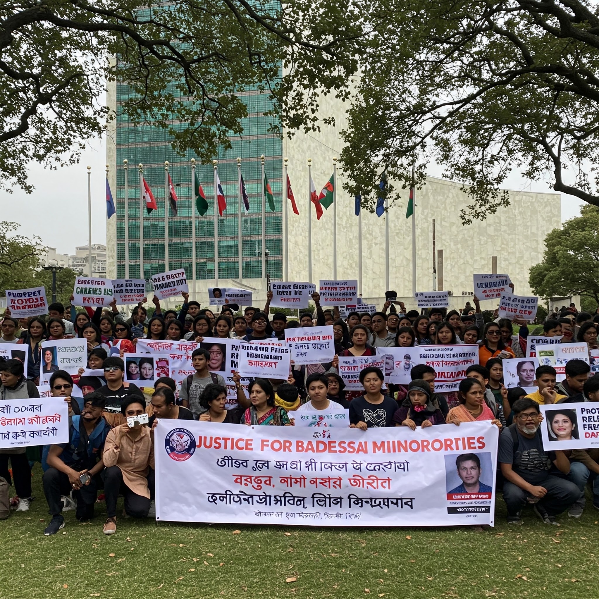 Protests at United Nations